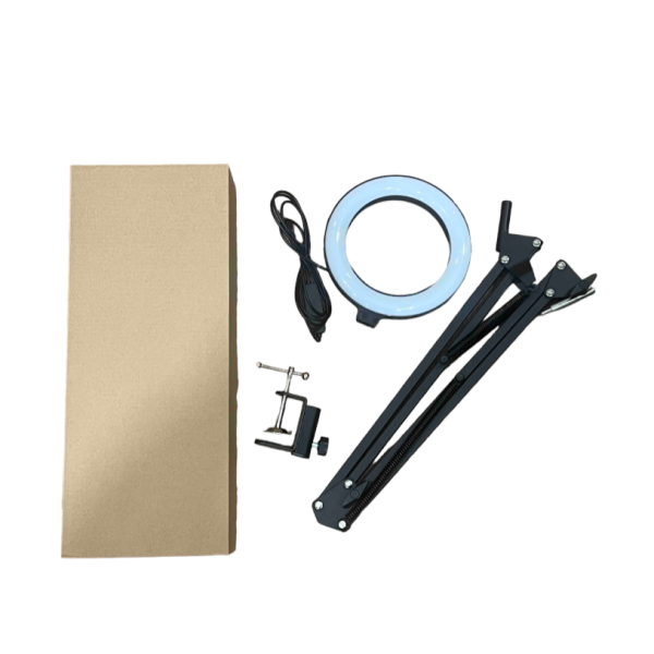 Настольная лапма USB круглая 907-36 (40)