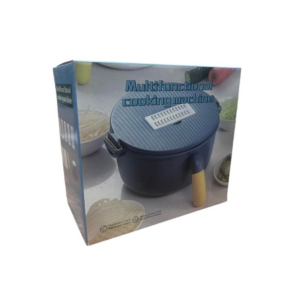 Шинковка-тёрка Multifunctional cooking machine круглая с ручкой SZK-6 (30)