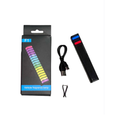 Автомобильная ароматическая лампа с микрофоном RGB F1 (100)