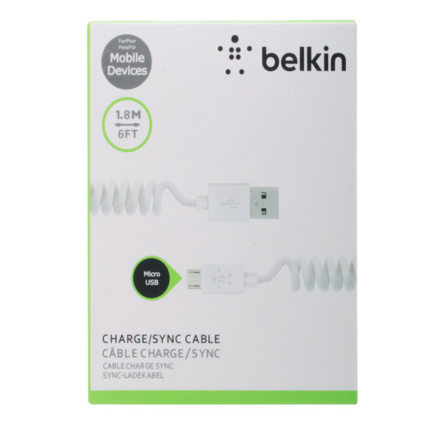 Зарядка Belkin 220v 2 USB + 12v 1 USB + шнур Iph 