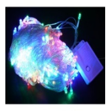 Гирлянда RD-9031 диод 100LED Провод-Белый, Цвет ламп-Синий (100)