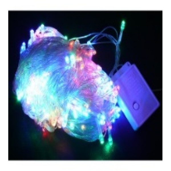 Гирлянда RD-9031 диод 100LED Провод-Белый, Цвет ламп-Синий (100)