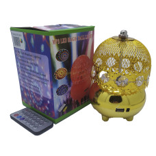 Лампа на поставці куля, що обертається RGB RHD-183 mp3+Мр3+Ду+USB (RD-5031) 