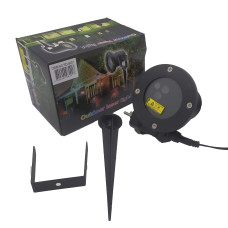 Лазерна установка вулична RD-8001 RGB (3 кольори) (12 рис.) XL-719RGB (30)