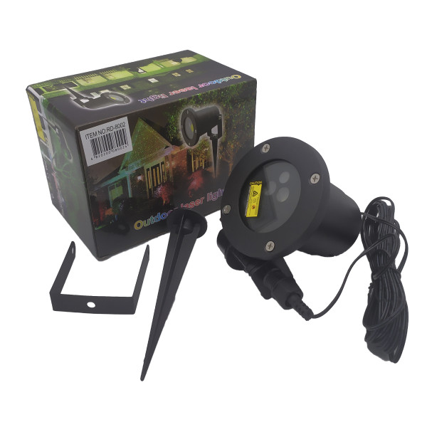 Лазерна установка вулична RD-8002 RGB (3 кольори) (6 рис.) XL-719RGB (30)