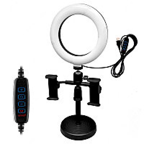 Кольцевая led лампа настольная PHONE LIVE FILL LIGHT (WN-20) (40)