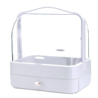 Органайзер для косметики 2 секції (зелений) YM206 Single Drawer