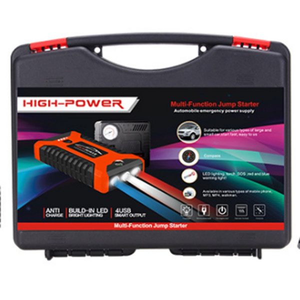 Пускозарядное устройство JUMPSTARTER JX27 WITH PUMP (99800 мАч) +компрессор [62] (10)