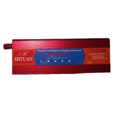 Преобразователь напряжения с 12V→220V 2600W ЧИСТЫЙ СИНУС LCD Z