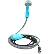 Душ переносний похідний, портативний, кемпінговий з помпою PORTABLE SHOWER+ 12V (від прикурювача) DK-02