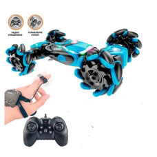 Машинка перевёртыш на радио управлении Racing STUNT (пульт+пульт на руку) (666-809BA) [62] (12 шт/ящ)