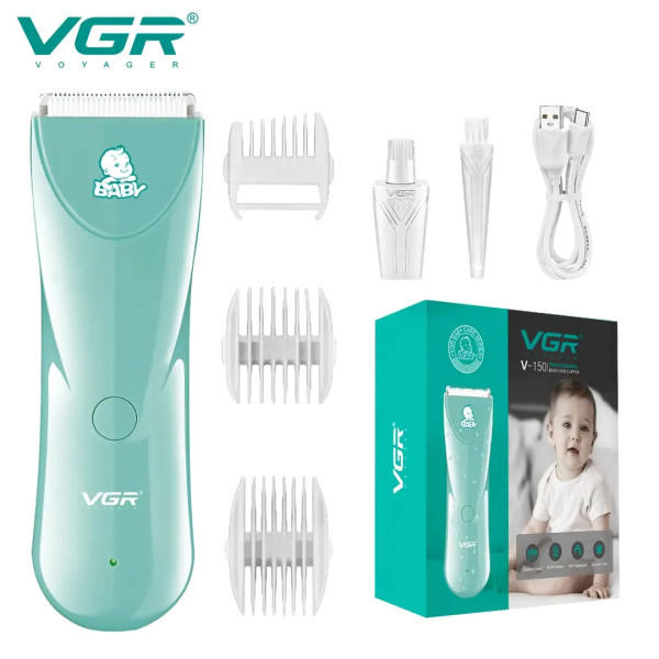 Машинка для стрижки дітей VGR V-150 MINT