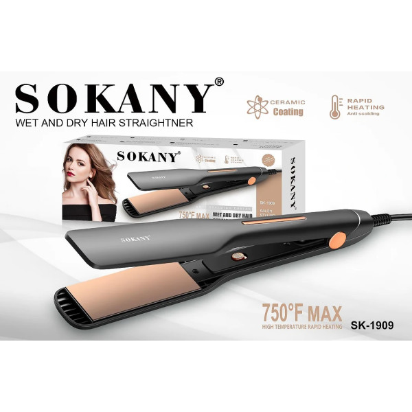 Утюжок SOKANY SK-1909 // [11] (60 шт/ящ)