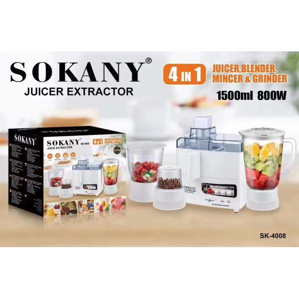 Соковитискач SOKANY SK-4008 // [11] (4 шт/ящ)