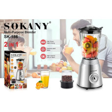 Блендер SOKANY SK-186 // [11] (6 шт/ящ)