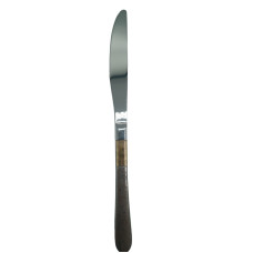 Ножи столовые комплект (6 шт) Cutlert set CD-21 (Золотые полоски+узор) // [11] (100 шт/ящ)