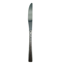 Ножи столовые комплект (6 шт) Cutlert set CD-35 (Изогнутая ручка+узор) // [11] (100 шт/ящ)