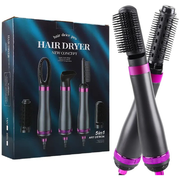 Фен расчёска 5в1 HAIRE DRYER