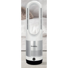 Напольный куллер/вентилятор Germatic БЕЗЛОПОСТНОЙ (AM-018JR) (Зима-лето, LED, 1200W, сенсор, пульт ДУ, автоповорот 80°)  