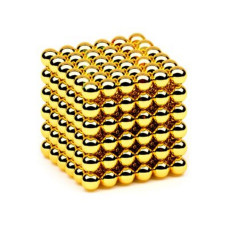 Нео куб Neo Cube 5мм золотой 