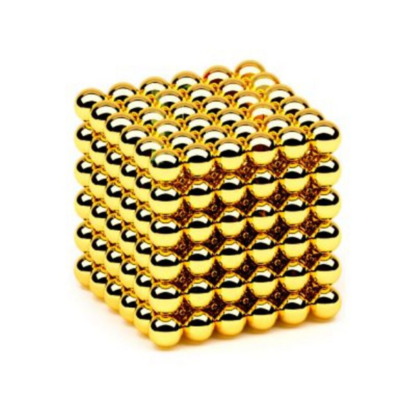 Нео куб Neo Cube 5мм золотой 