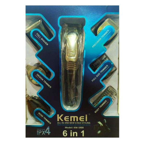 Машинка для стрижки Kemei LFQ-KM-5900 6в1