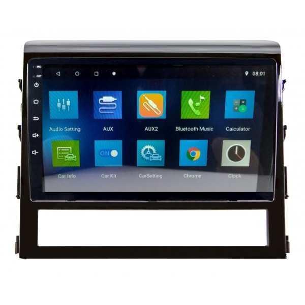 Автомагнитола штатная Toyota Land Cruiser 200 2016 (9") Android 10.1 (4/32)