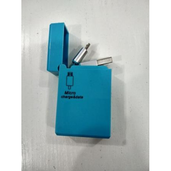 Шнур microUSB-USB M10 зажигалка