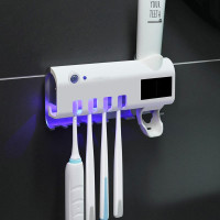 Диспенсер для зубної пасти та щіток авто Toothbrush sterilizer (W-31) 