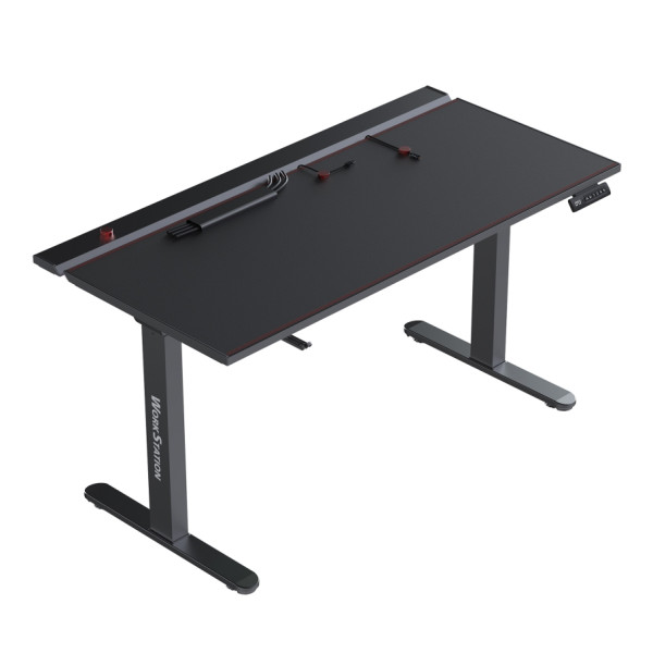 Стол игровой FANTECH DW114 Workstation (комплект из 2-х коробок) Черный