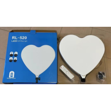 LED Панель RL-520 45cm (Heart Style) Remote Чорний