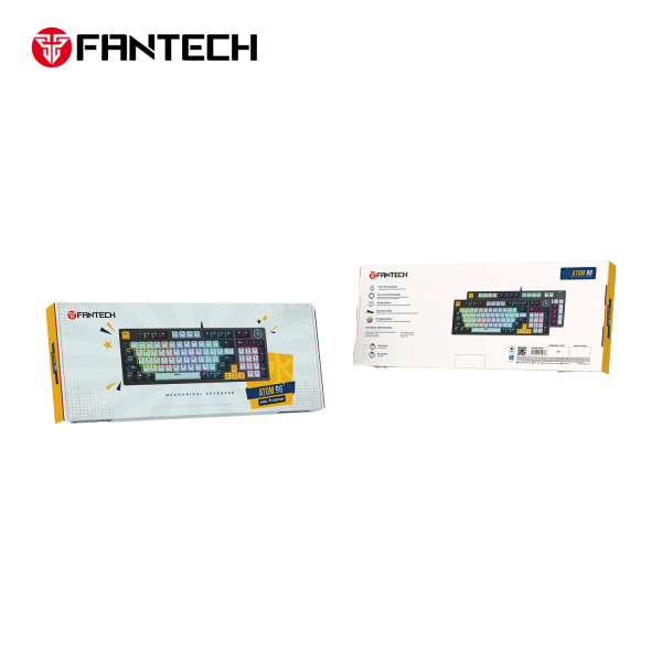 Клавіатура Ігрова FANTECH ATOM81 MK875V2 MIZU Red Switch Navy