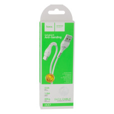 Кабель USB Hoco X37 Cool Power Charging Type-C Бiлий