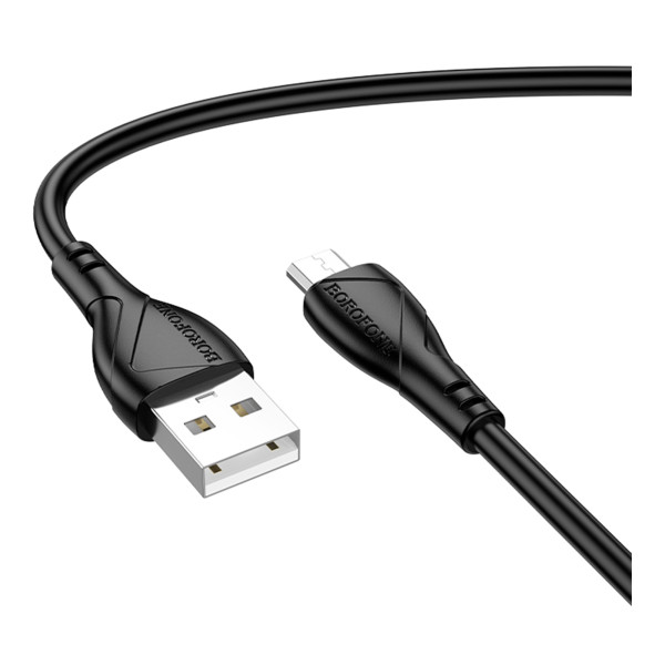 USB Borofone BX121 Micro 2.4A Черный