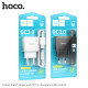 Сетевое Зарядное Устройство Hoco C140A 1USB QC 18W+USB to Micro Черный