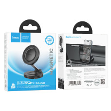 Автотримач Hoco H61 Magnetic For Ring Чорно-Сірий