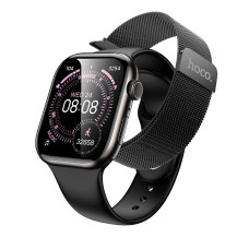 Смарт Годинник Hoco Y42 call version Milan Loop Чорний