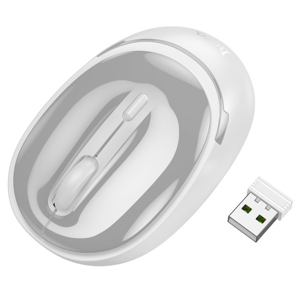 Бездротова Миша Hoco GM34 Nuevo dual mode (2.4G + Bluetooth (3.0+5.2)) Чорний