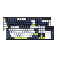 Клавіатура Ігрова FANTECH ATOM104S MK878S Mori Blue Switch Білий