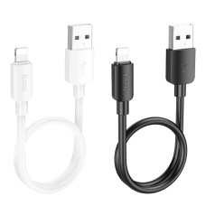 USB Hoco X96 Lightning 2.4A 0.25m Белый