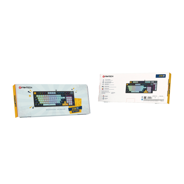 Клавиатура Игровая FANTECH ATOM96 MK890V2 MIZU Red Switch SkyBlue