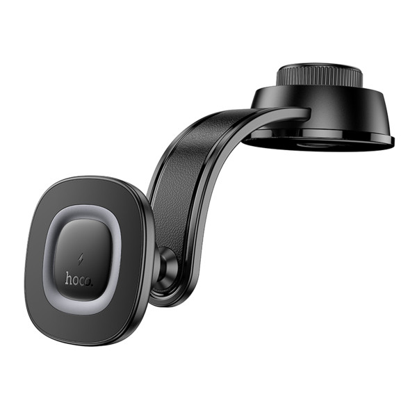 Автотримач Hoco HW31 4.5-7.0 inch Magnetic Ring Wireless 15W Чорний