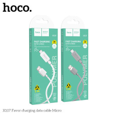 USB Hoco X107 Micro 2.4A Белый