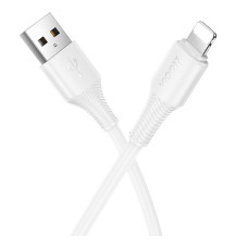 Кабель USB Hoco X120 Lightning 2.4A Білий