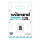 Карта Памяти Wibrand MicroSDHC 128gb UHS-1 U3 10 Class Черный