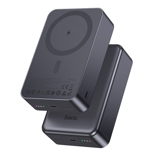 Power Bank Hoco J160B Original PD20W wireless magnetic 20000mAh Серый