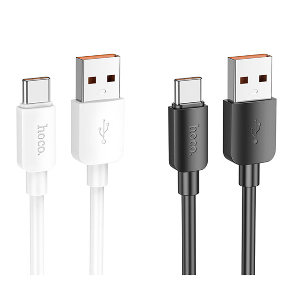 USB Hoco X96 Type-C 3A 0.25m Белый