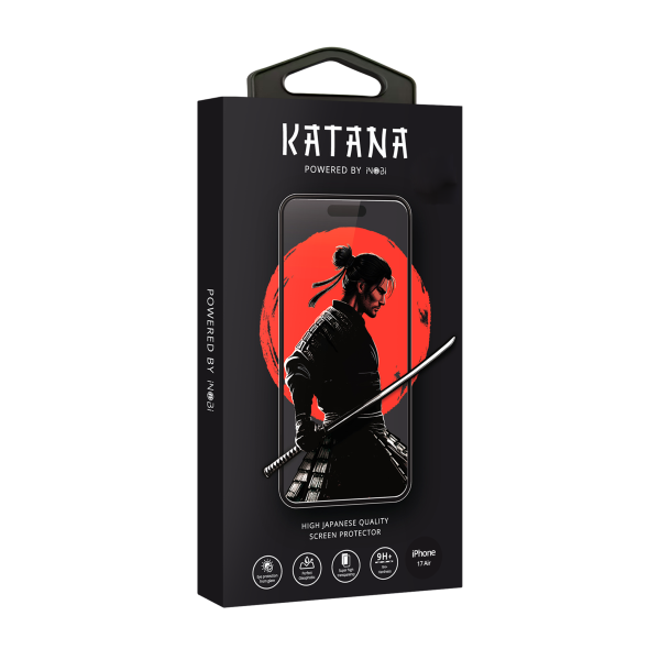 Захисне скло KATANA by iNobi for iPhone 17 Air Чорний