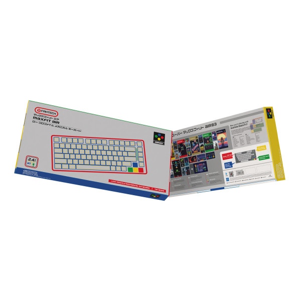 Клавиатура Игровая беспроводная FANTECH MAXFIT AIR83 MK915 Brown Switch Серый