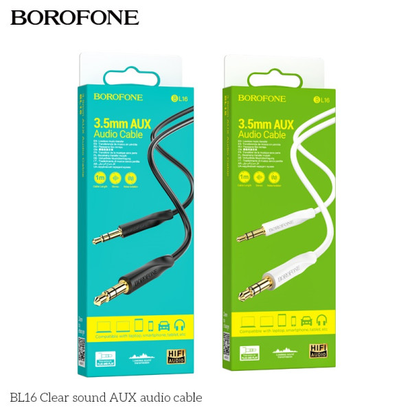 Aux Borofone BL16 Черный
